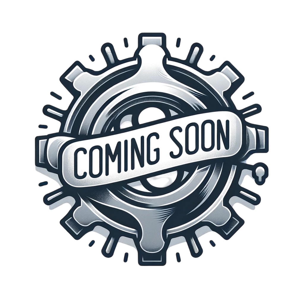 Illustration of a mechanical wheel symbolizing the notion of coming soon for upcoming products. 